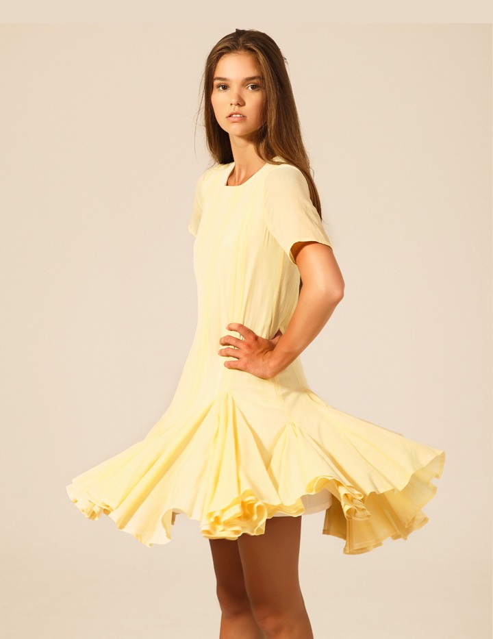 YELLOW DRESS